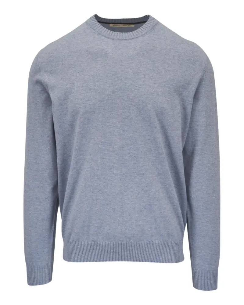 Maurizio Baldassari fine-knit crew-neck sweater - Blau Blau