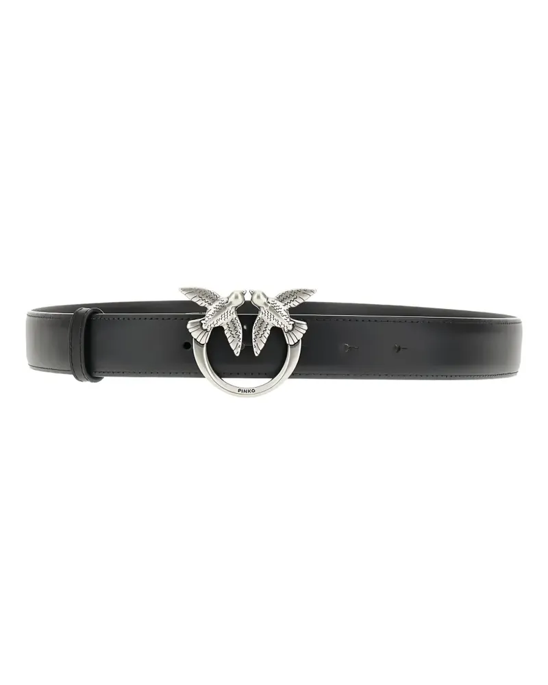 Pinko Love Birds belt - Schwarz Schwarz