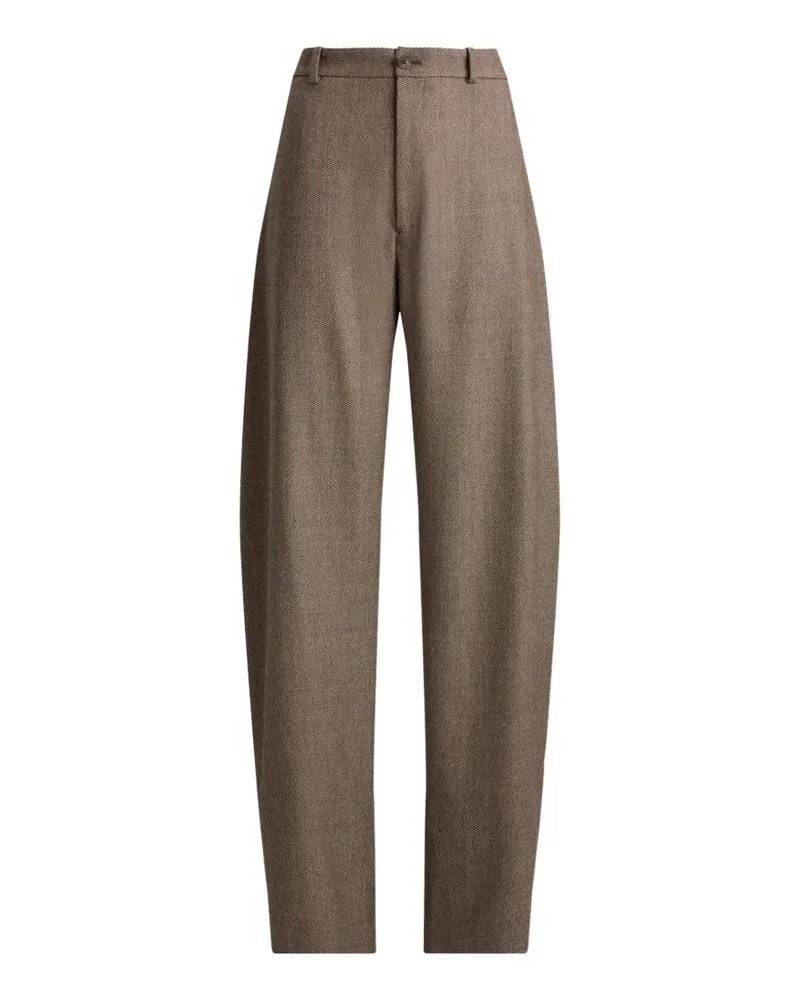 Ralph Lauren Leandre Hose aus Tweed - Braun Braun
