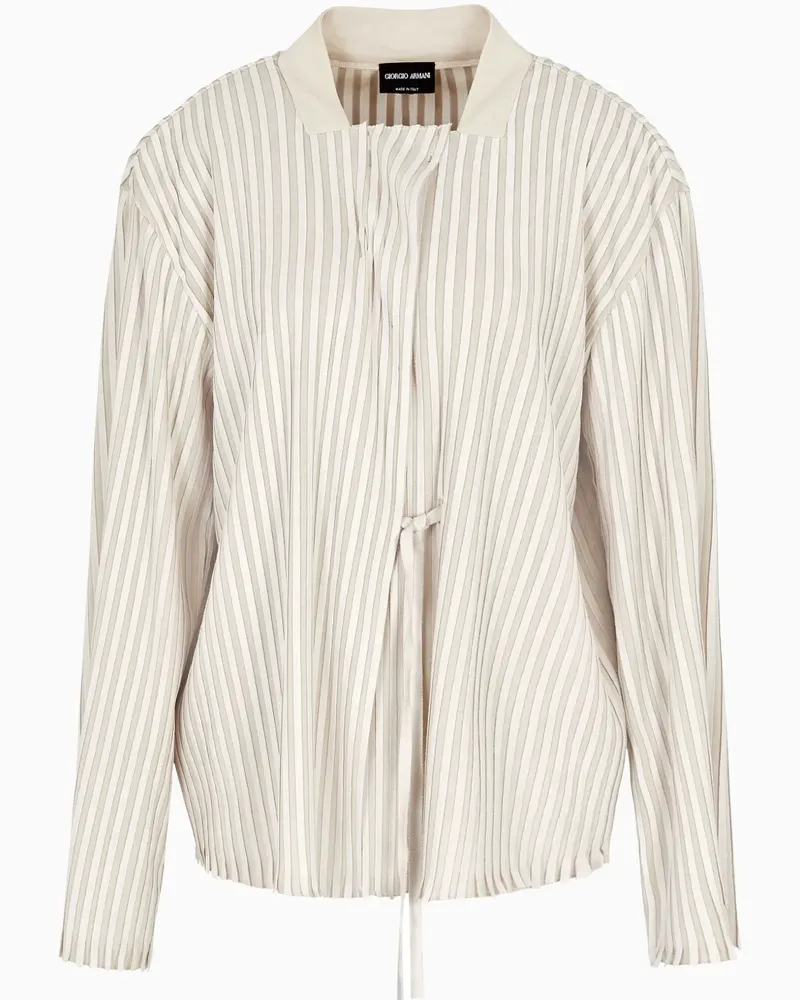 Giorgio Armani Jacke aus Seide - Nude Nude