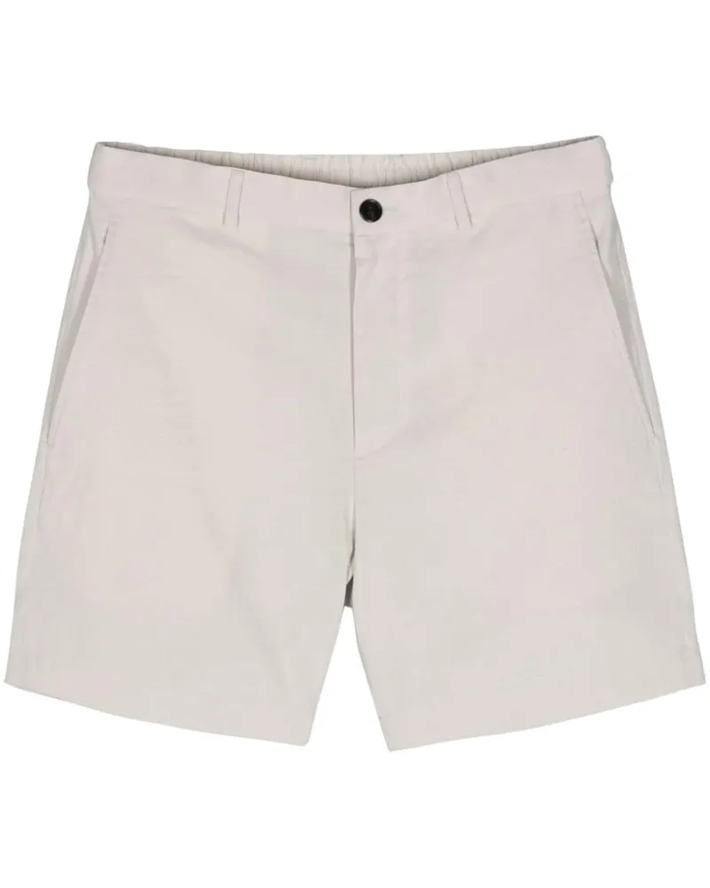 Theory Halbhohe Curtis Chino-Shorts Nude