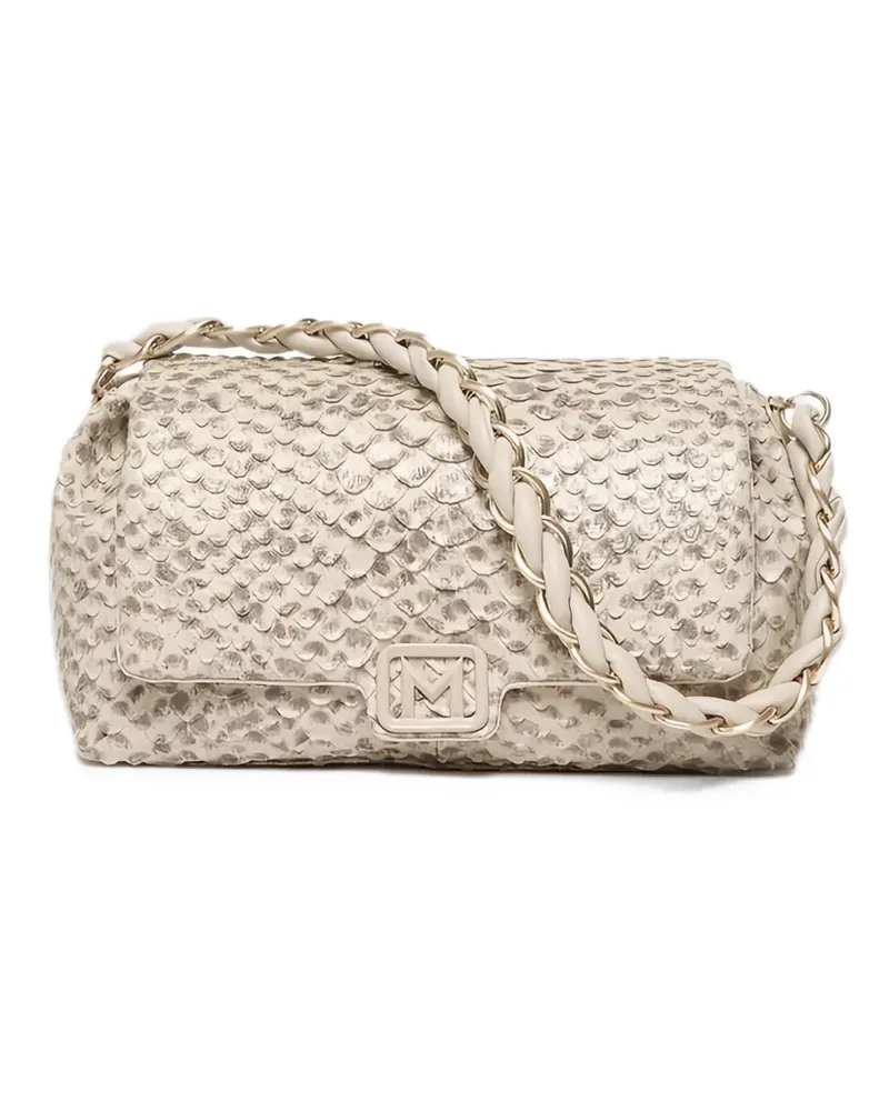MARELLA medium Le Muse braided-strap crossbody bag - Grau Grau