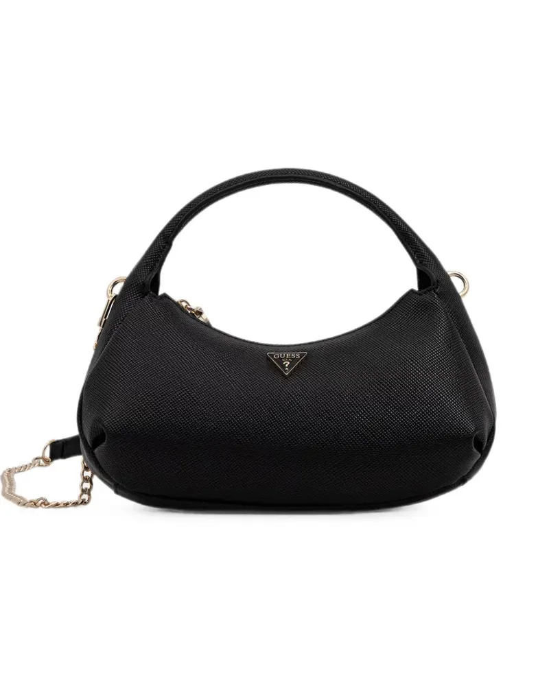 Guess Schultertasche mit Kettenriemen - Schwarz Schwarz