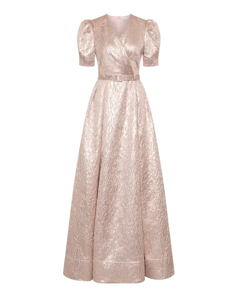 Rebecca Vallance Kurzärmeliges Opaline Abendkleid - Rosa Rosa