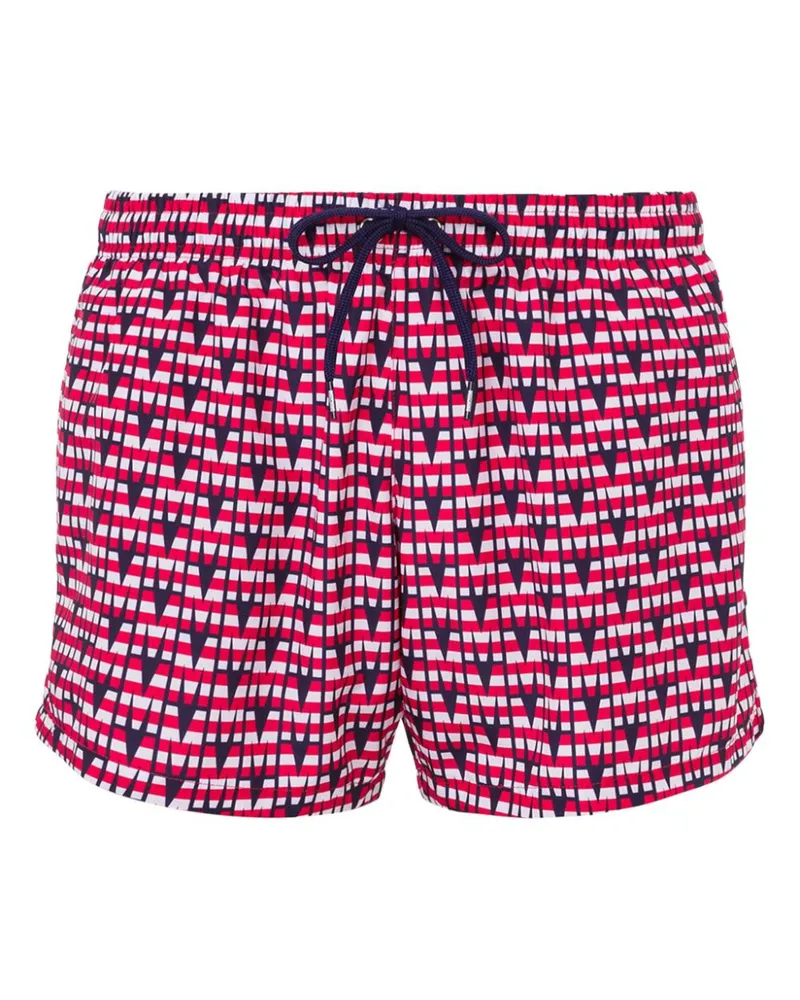 Moschino Gemusterte Badeshorts - Blau Blau