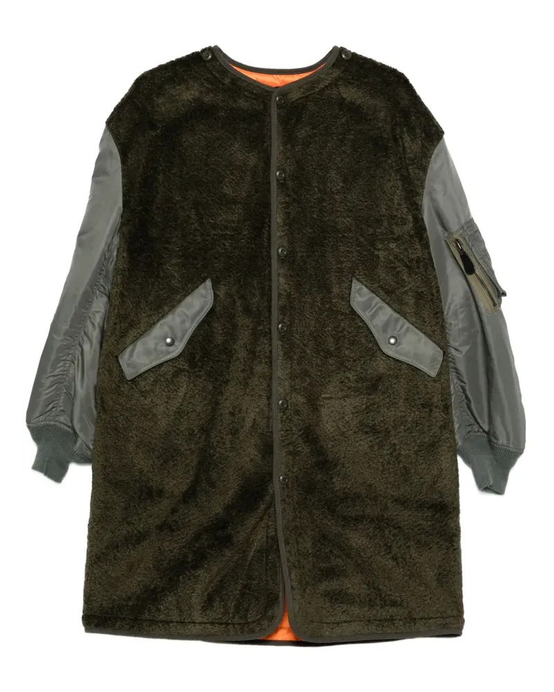 Junya Watanabe Jacke mit Kontrasteinsätzen - Grün Grün