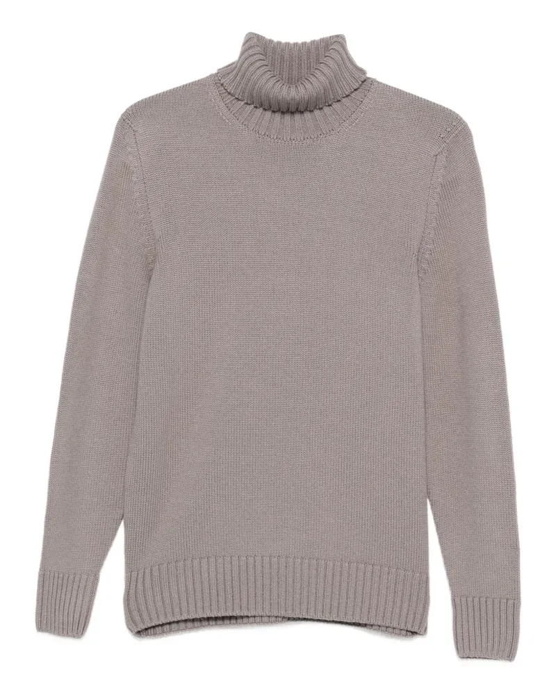 Drumohr  Pullover mit Rollkragen - Grau Grau
