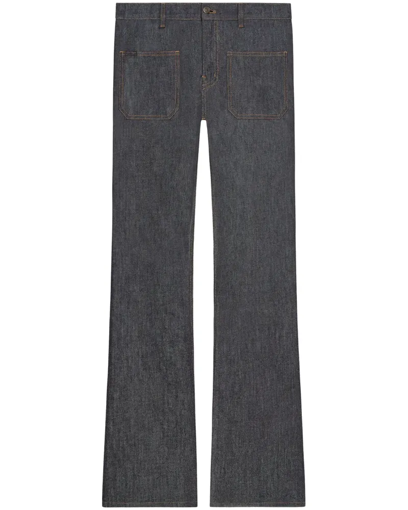 Courrèges Klassische Bootcut-Jeans - Grau Grau