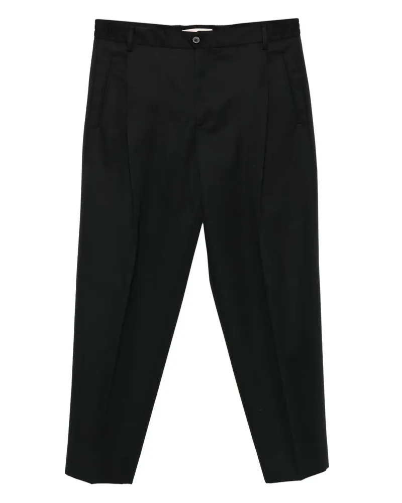 Briglia 1949 Hose mit Bundfalten - Schwarz Schwarz