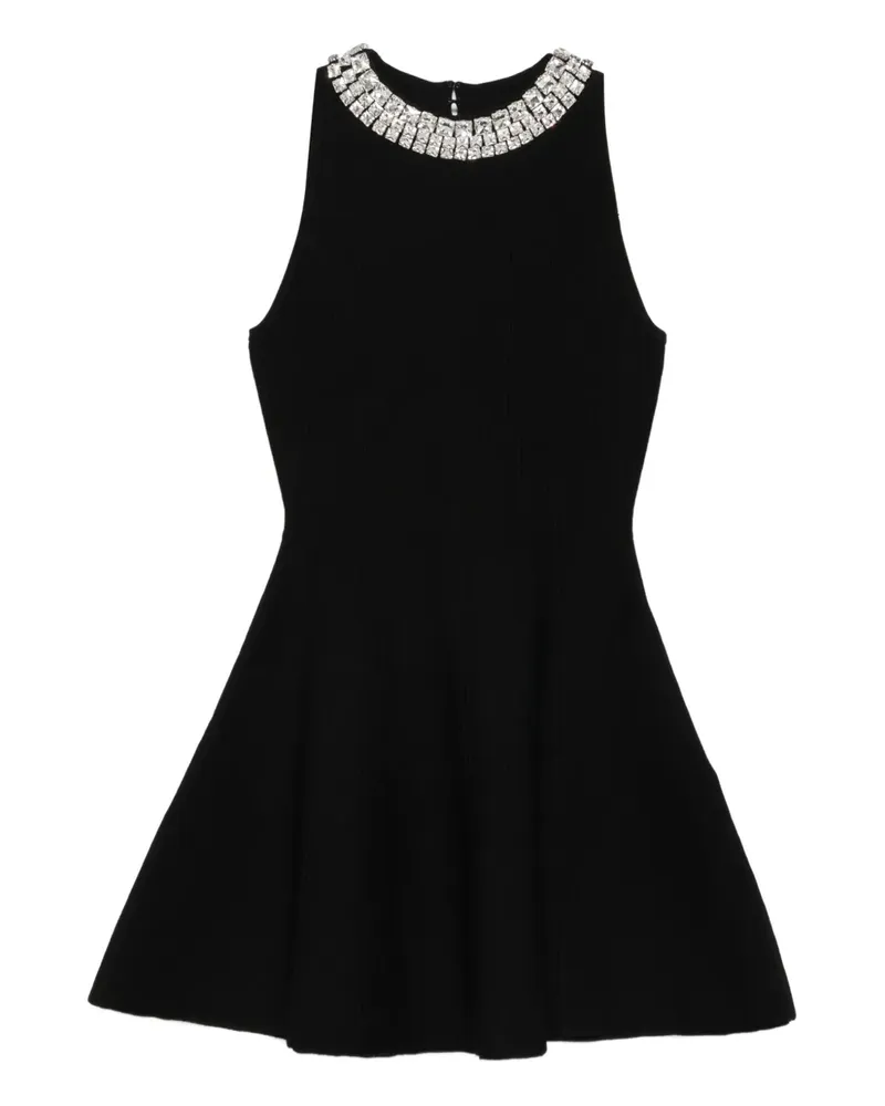 Sandro Ausgestelltes Kleid mit Verzierung - Schwarz Schwarz