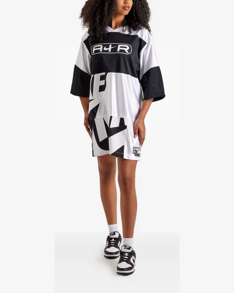 Nike Minikleid mit Logo-Print - Weiß Weiß
