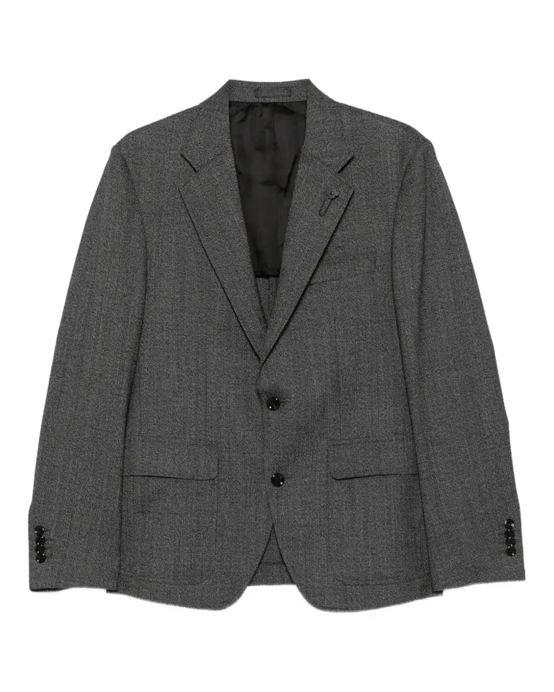 LARDINI Einreihiges Sakko - Grau Grau