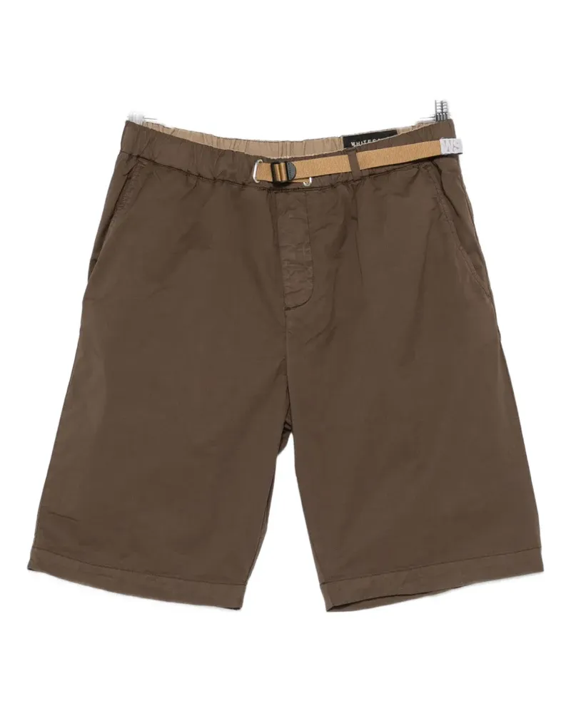 PLAN C pocket belted shorts - Braun Braun
