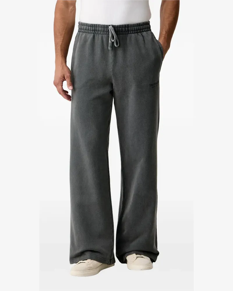 Trussardi Jogginghose mit Logo-Print - Grau Grau
