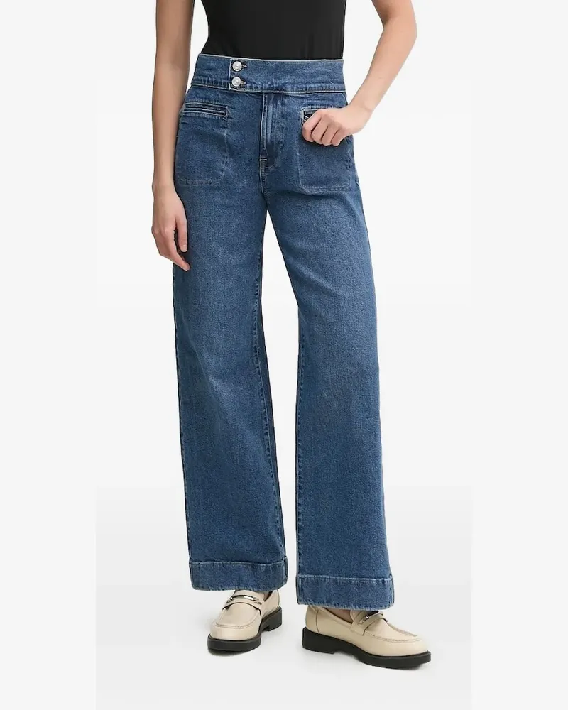 DKNY Jeans mit eingefassten Taschen - Blau Blau