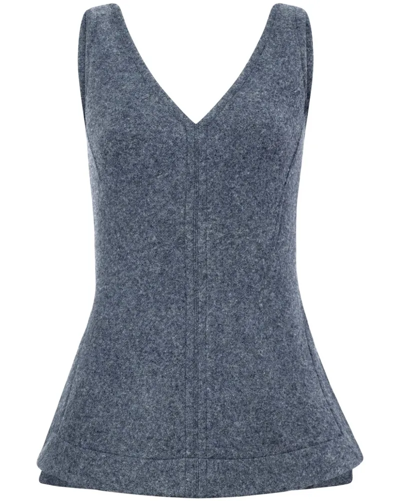 Proenza Schouler Winona Oberteil - Grau Grau