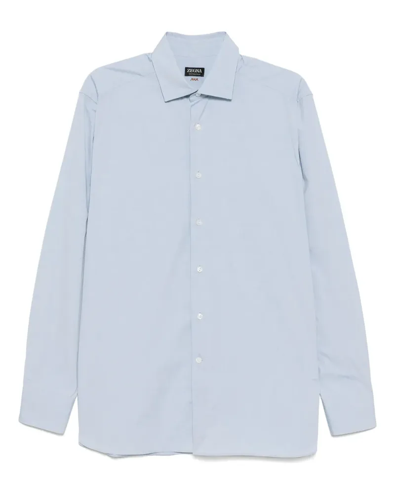 Ermenegildo Zegna Langärmeliges Hemd - Blau Blau