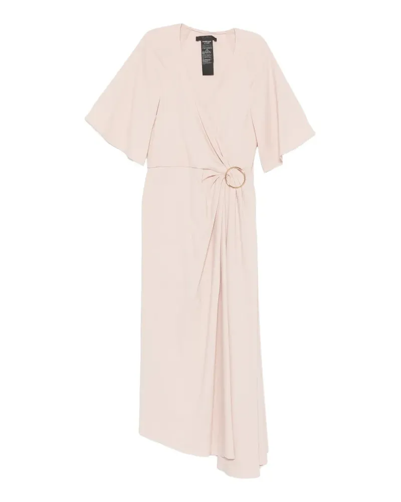 Max Mara ring-detail asymmetric dress - Rosa Rosa