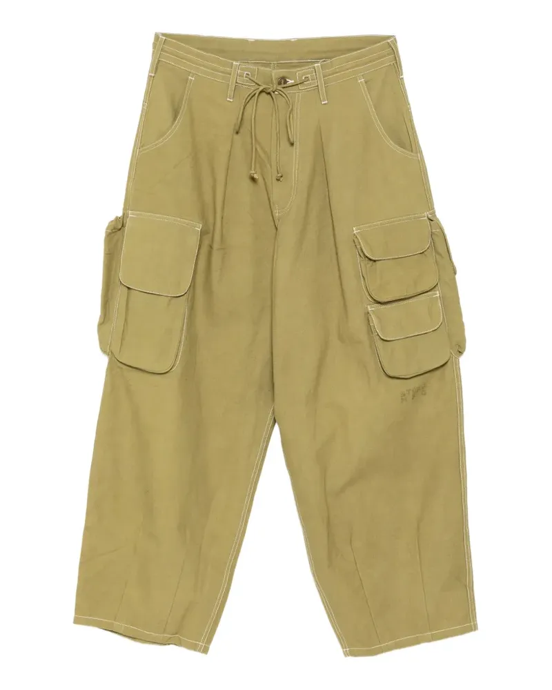 STORY mfg. Forager cargo pants - Grün Grün