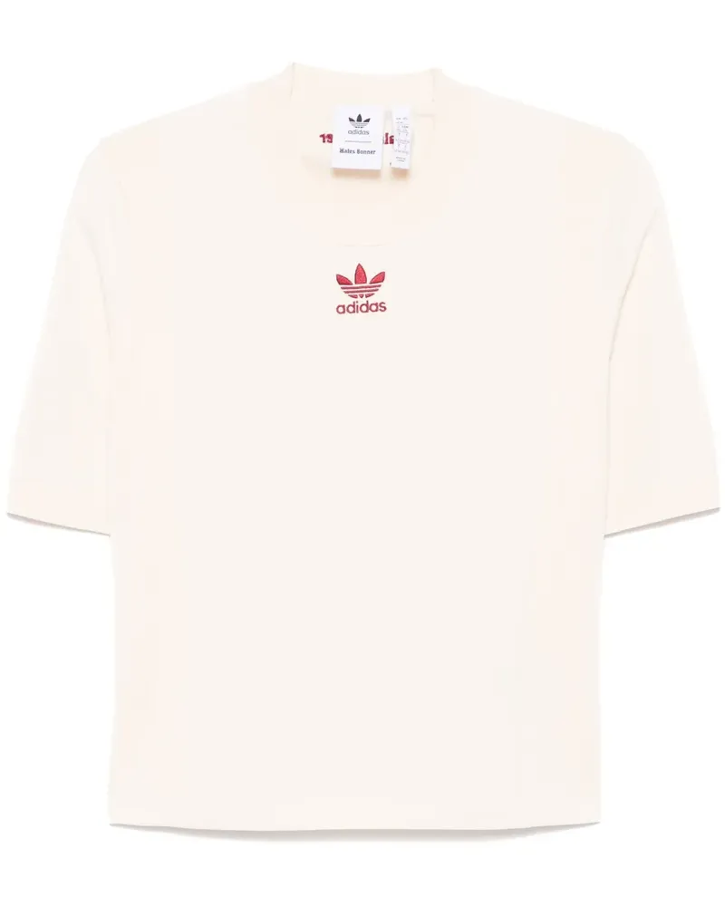 adidas x Wales Bonner gestricktes T-Shirt - Nude Nude