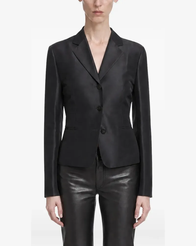 Gucci Blazer aus Seide - Schwarz Schwarz