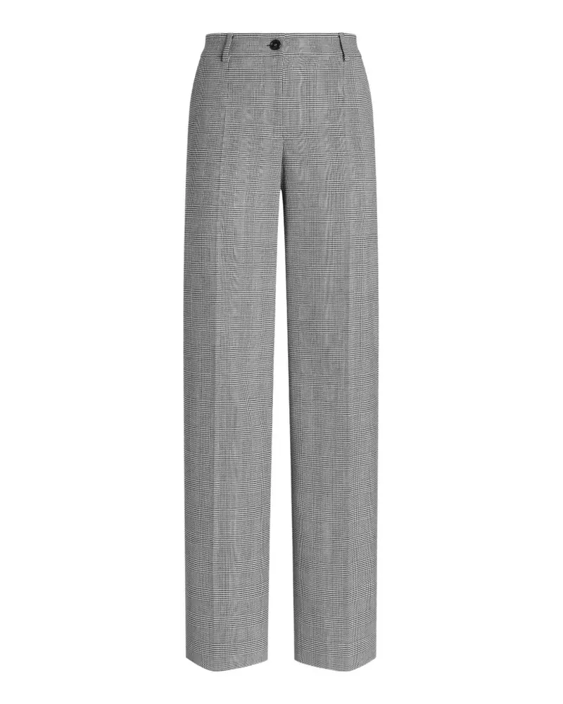 Dolce & Gabbana Karierte Hose - Grau Grau