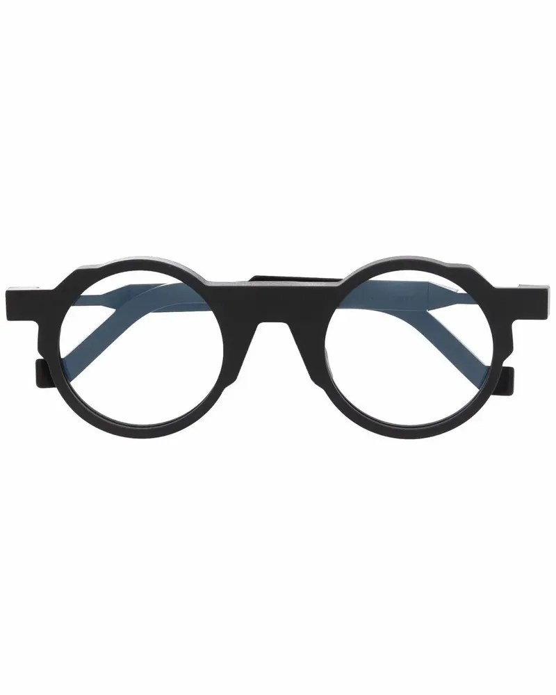 VAVA EYEWEAR Runde BL0015 Brille - Schwarz Schwarz
