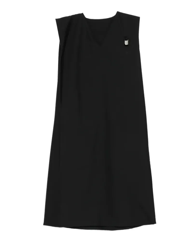 JNBY Skulpturales Midikleid - Schwarz Schwarz