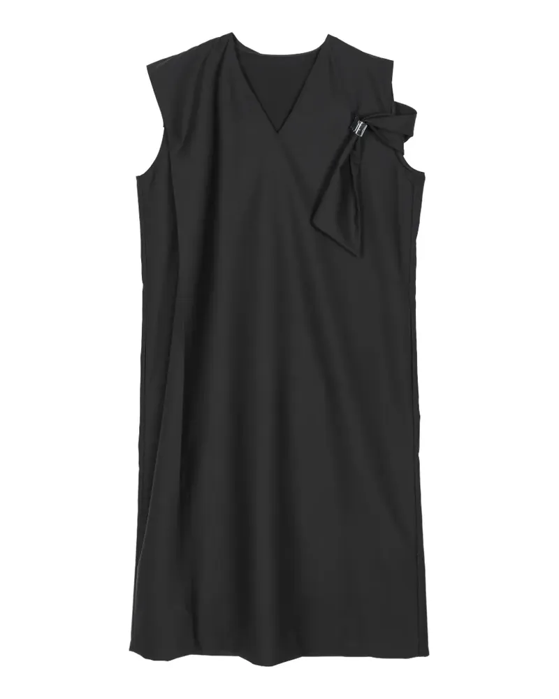 JNBY Skulpturales Midikleid - Schwarz Schwarz