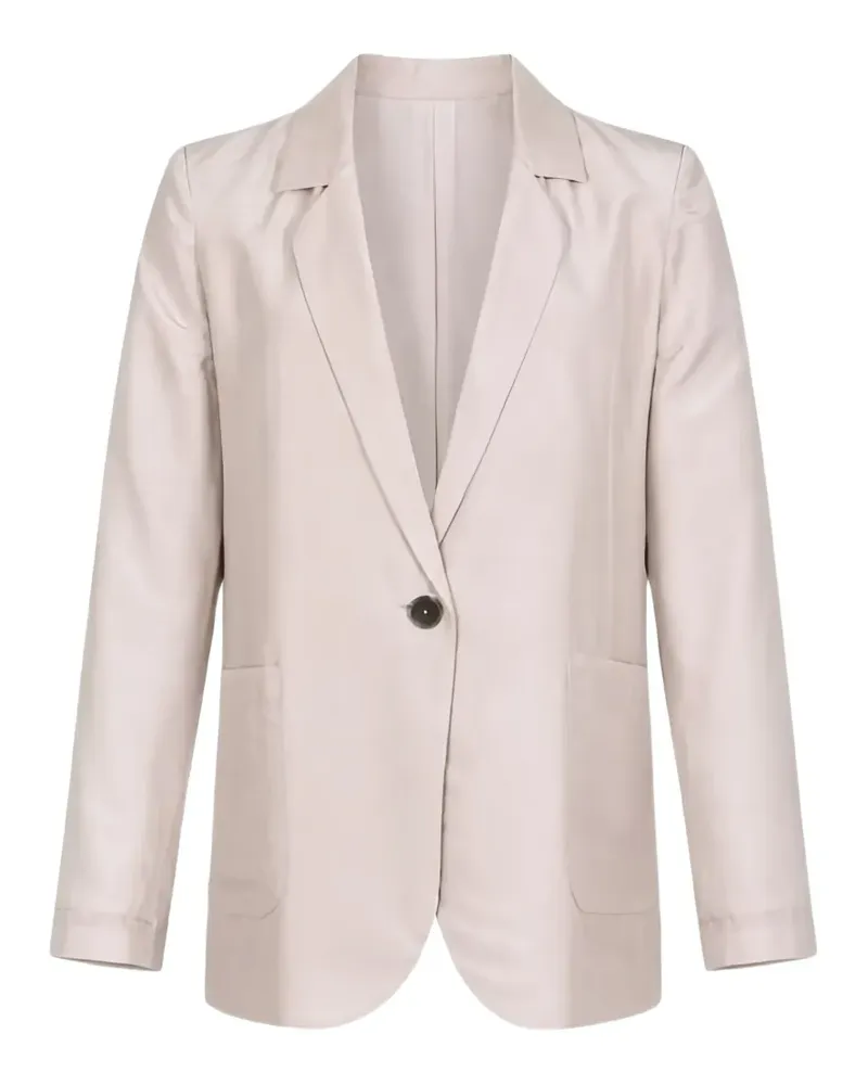 Seventy single-breasted notched-lapel blazer - Rosa Rosa