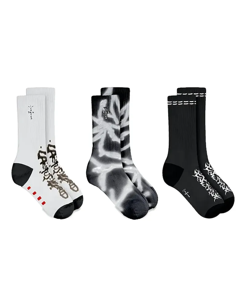 Travis Scott cactus world socks - Weiß Weiß