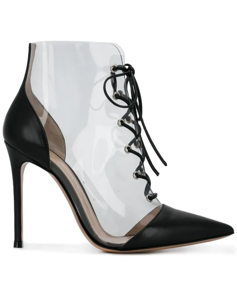 Gianvito Rossi Verzierte Stiefel - Schwarz Schwarz