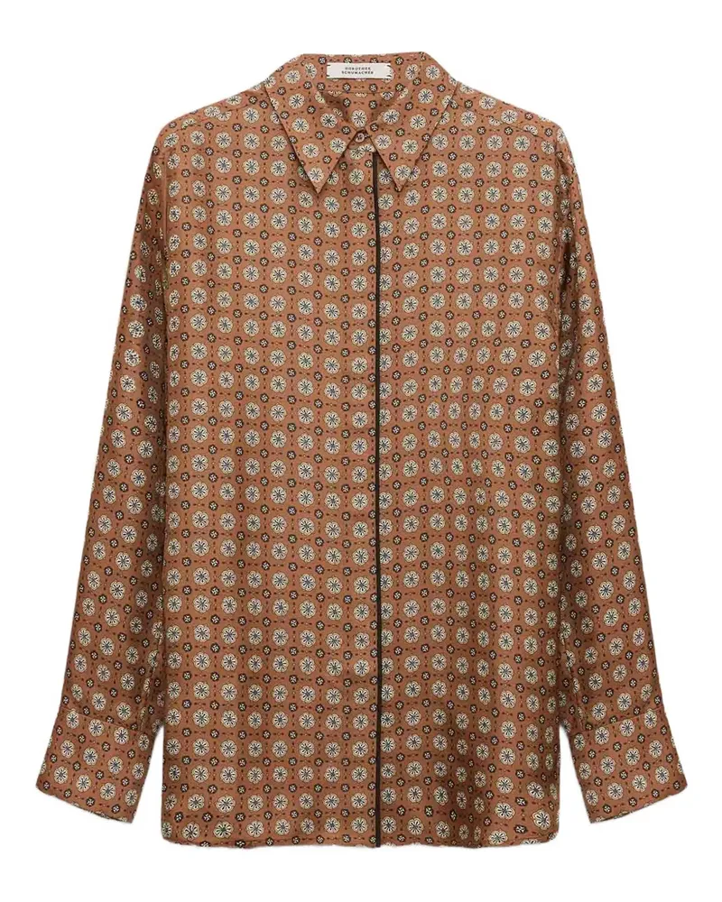 Dorothee Schumacher Graphic Dreams printed shirt - Braun Braun