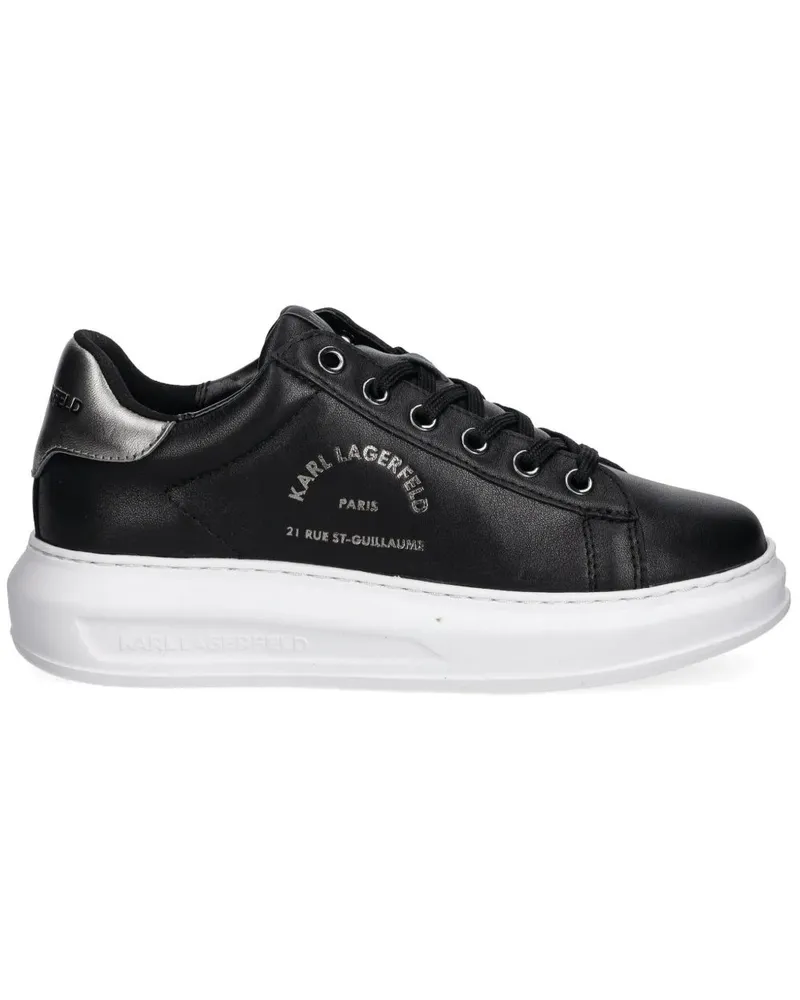 Karl Lagerfeld Sneakers mit Logo-Print - Schwarz Schwarz