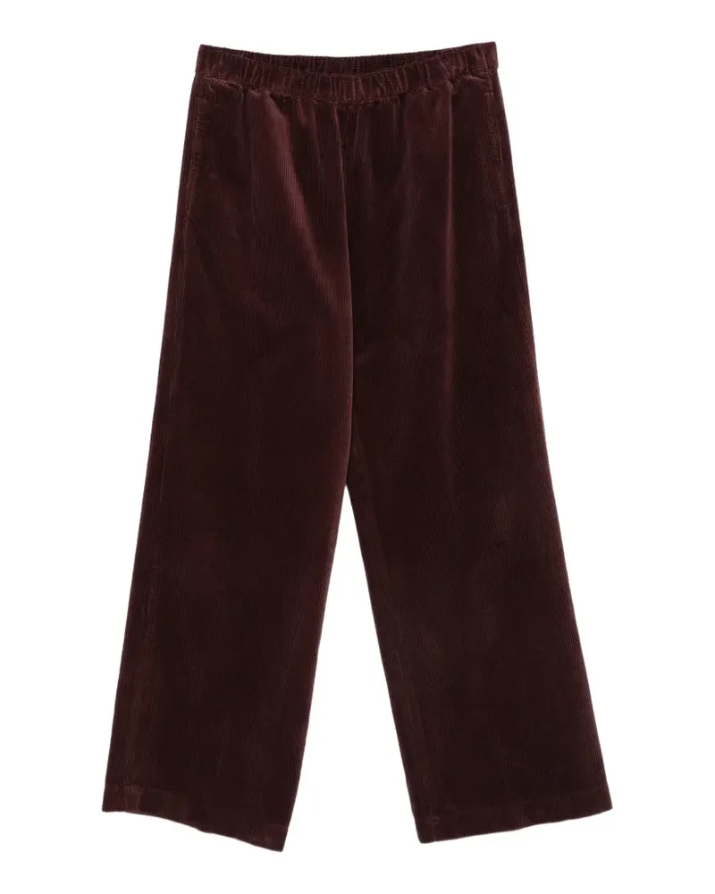 ASPESI corduroy wide-leg trousers - Braun Braun
