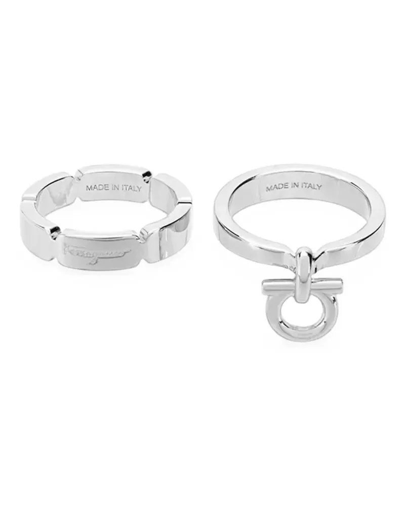 Ferragamo Gancio' Ring - Metallic Metallic
