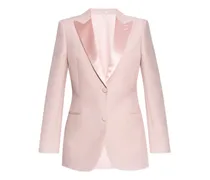 Sakko mit Satinrevers - Rosa
