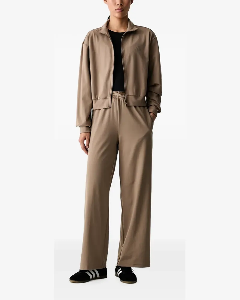 adidas Laziday zip-up tracksuit - Nude Nude