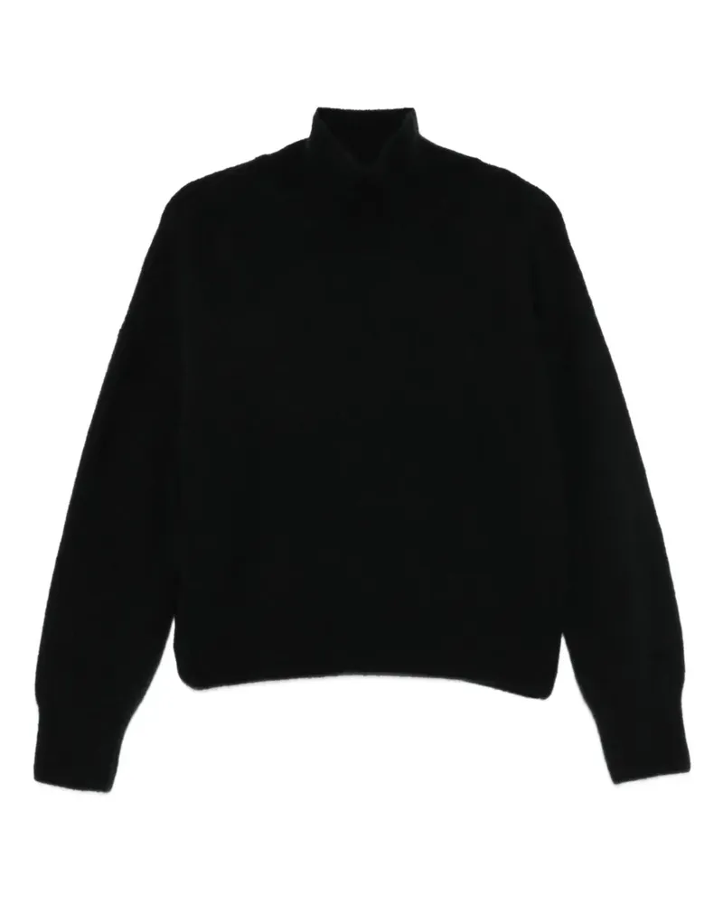 MRZ Pullover mit Stehkragen - Schwarz Schwarz