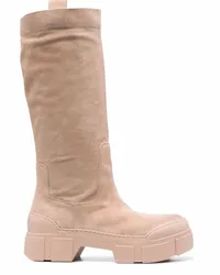 Vic Matié Stiefel aus Wildleder Nude