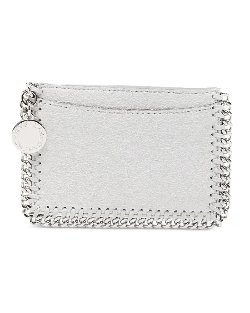 Stella McCartney logo-pendant cardholder - Grau Grau