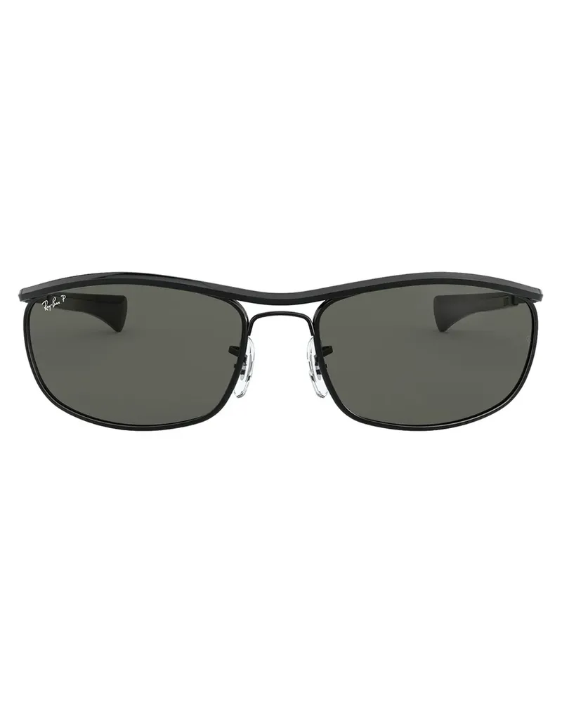 Ray Ban Olympian II Deluxe Sonnenbrille - Schwarz Schwarz