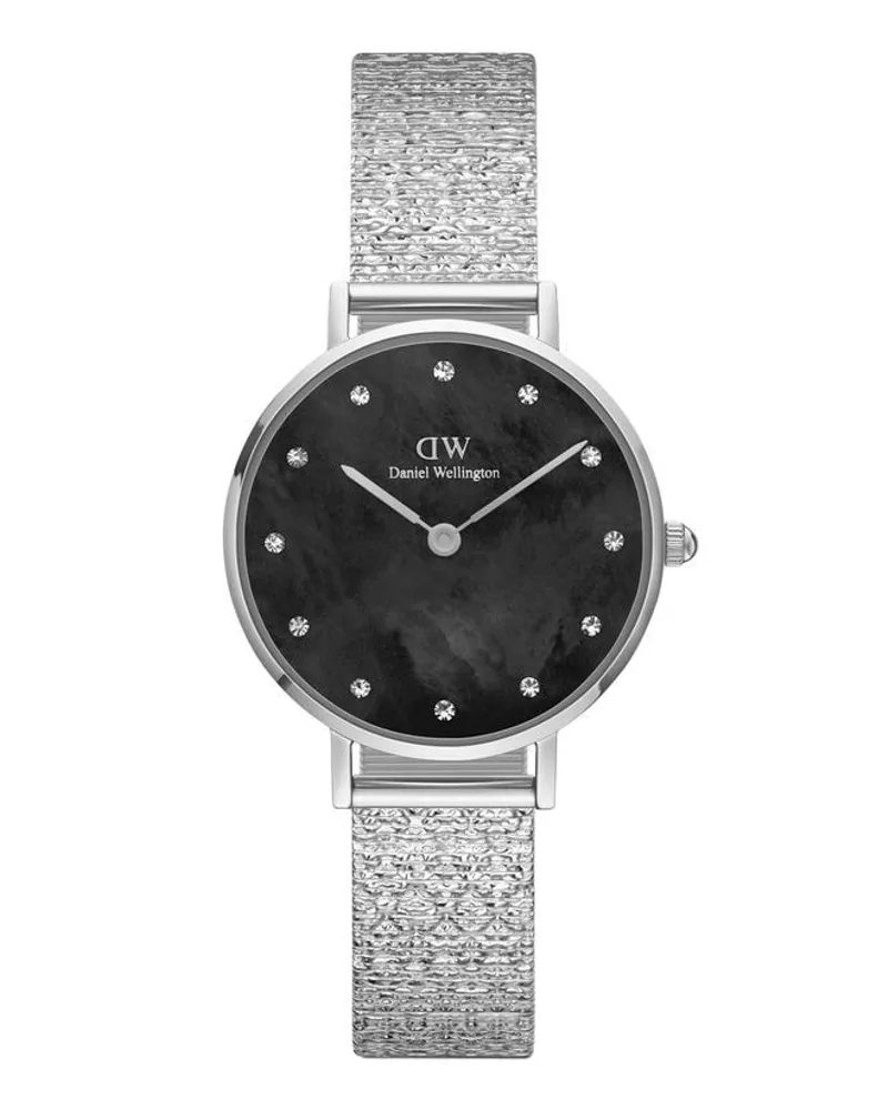 Daniel Wellington Petite Pressed Studio Lumine Armbanduhr 28mm Schwarz