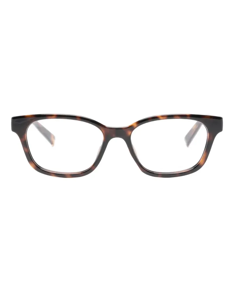 Gucci Brille mit Logo-Detail - Braun Braun