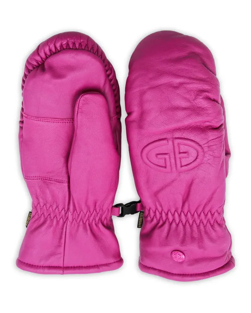 GOLDBERGH Handschuhe mit Logo-Prägung - Rosa Rosa