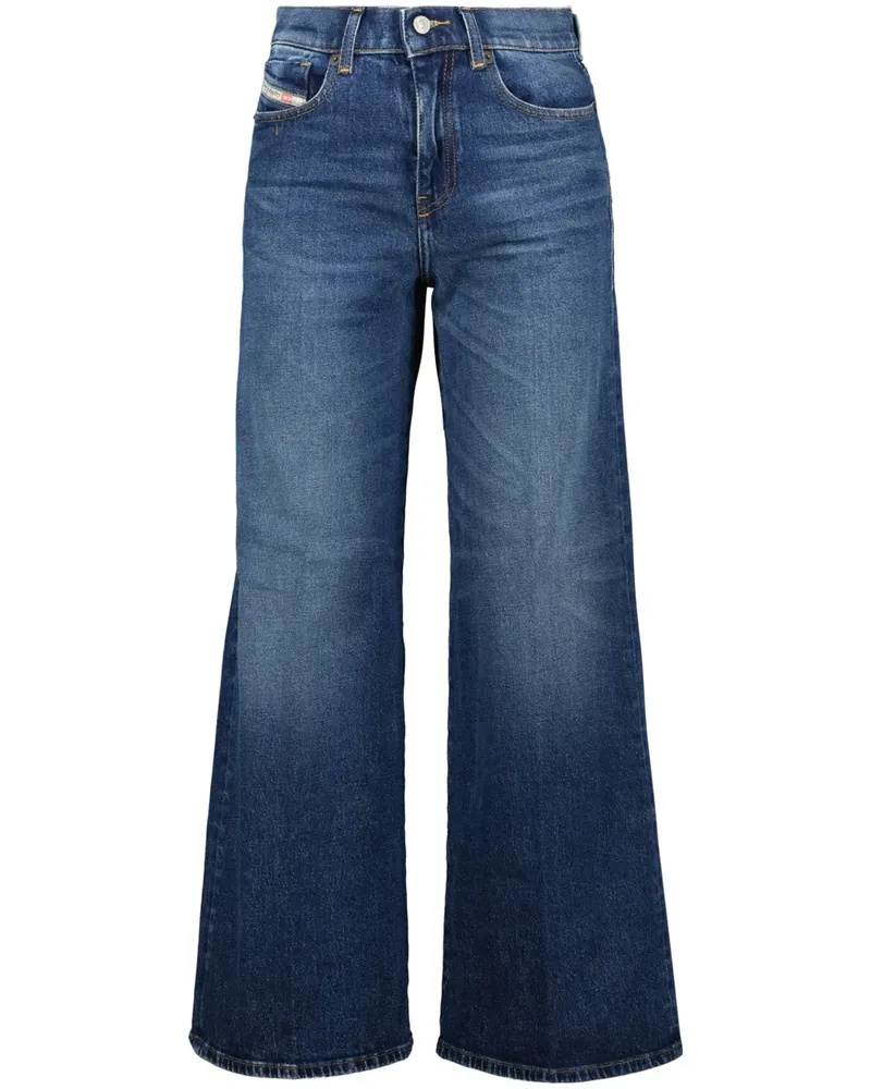 Diesel 1978 D-Akemi Wide-Leg-Jeans - Blau Blau