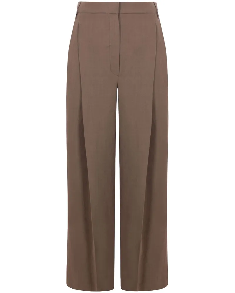 Brunello Cucinelli Hose mit geradem Bein - Braun Braun