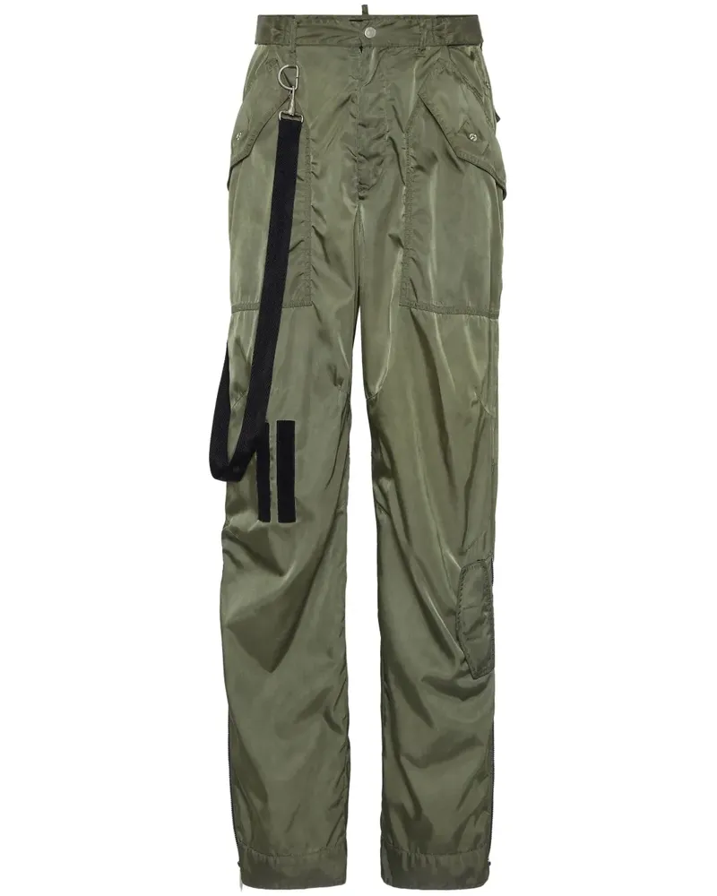 Dsquared2 Hose mit geradem Bein - Grün Grün