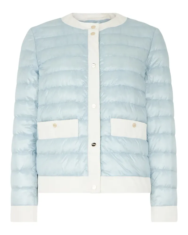 Herno quilted buttoned jacket - Blau Blau