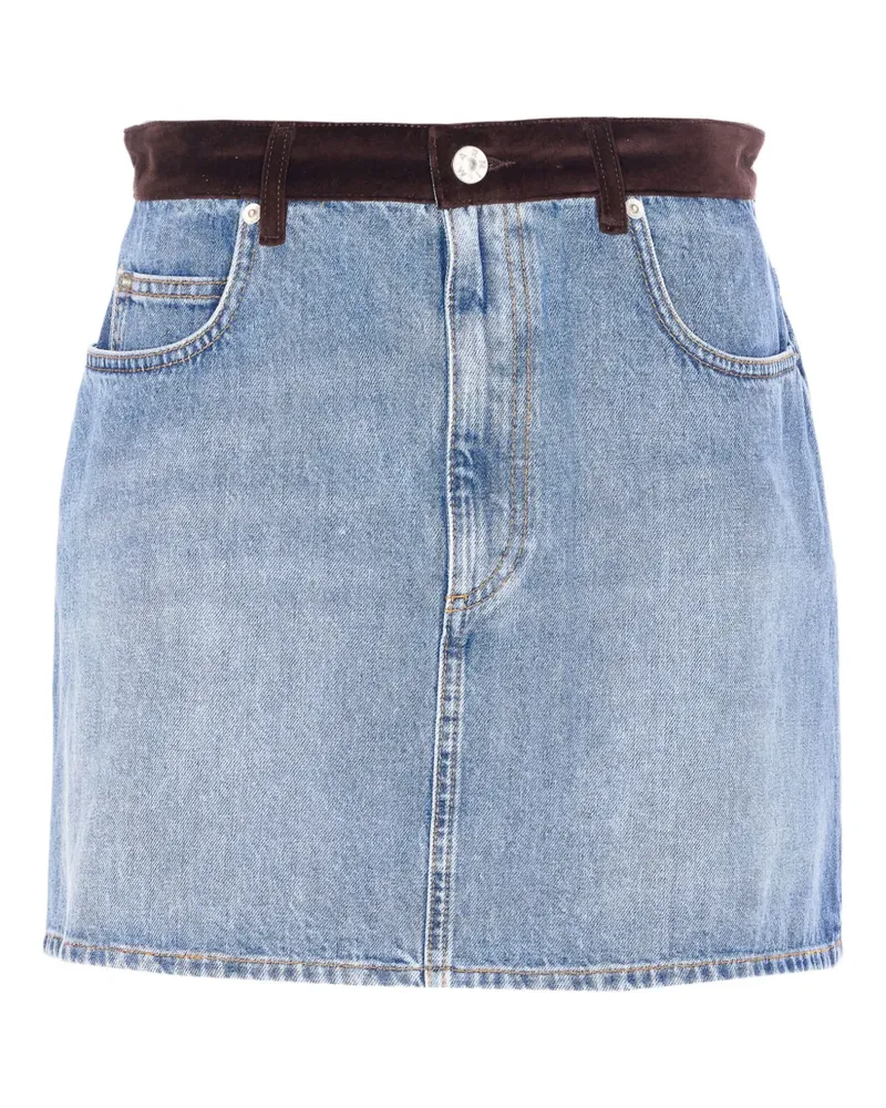Marni denim mini skirt - Blau Blau
